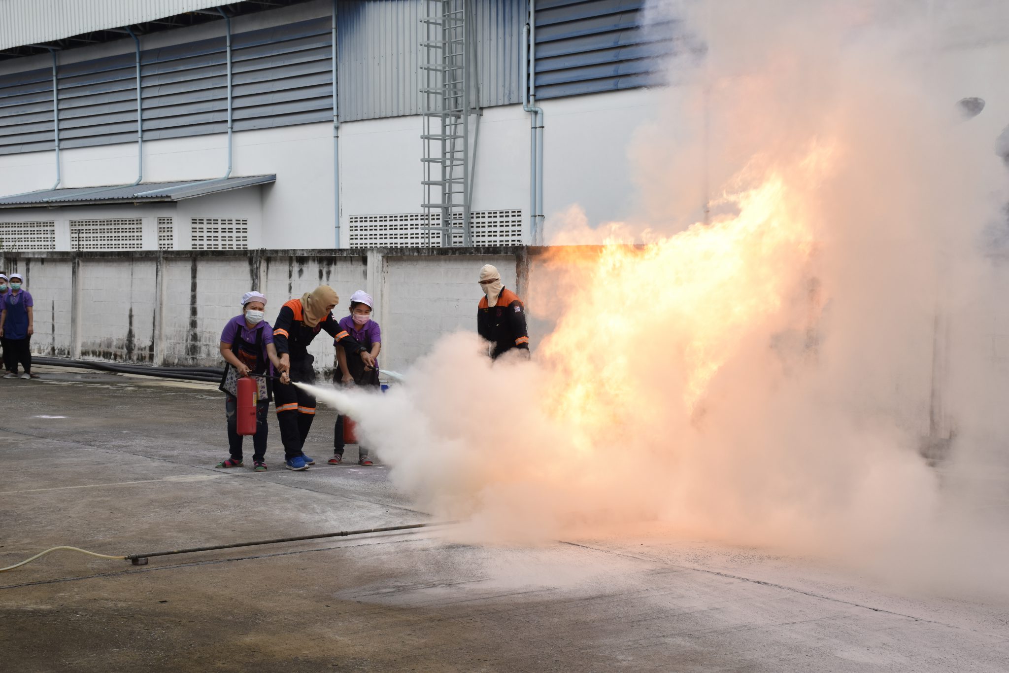 The Annual Fire Drill And Fire Evacuation Training 2020 Thaicentri